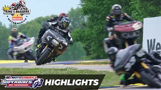 Mission King Of The Baggers Race Highlights at Road Atlanta 2021 [upl. by Ienttirb]