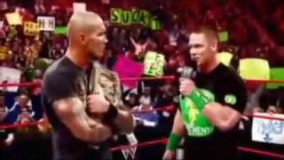 WWE Bragging Rights 2009 Randy Orton vs John Cena Promo HD [upl. by Hoxie]