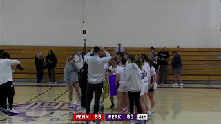 Perkiomen Girls Prep Basketball vs Pennington [upl. by Akiam930]