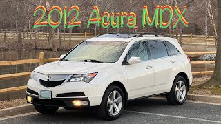 2012 Acura MDX Tech PKG SHAWD Startup Walkaround Features amp Test Drive [upl. by Assenat211]