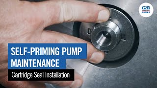 SelfPriming Pump Maintenance  Cartridge Seal Installation [upl. by Areit]