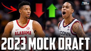 OFFICIAL 2023 NBA Mock Draft After March Madness Edition [upl. by Elboa540]