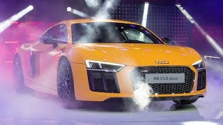 Die Highlights von Audi auf dem Automobil Salon in Genf 2015 [upl. by Leksehc722]