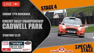 Circuit Rally Championship 2425 Round 2  Cadwell Park  Stage 4 [upl. by Atterual326]