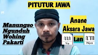 MANUNGSO NGUNDUH WOHING PAKARTIPITUTUR JOWO [upl. by Barta]