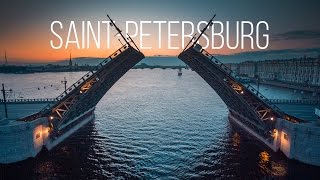 Saint Petersburg Aerial Timelabpro [upl. by Tiraj]