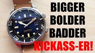 The NEW amp IMPROVED Spinnaker Bradner Automatic Dive Watch Review SP5062  Perth WAtch 233 [upl. by Nawoj]