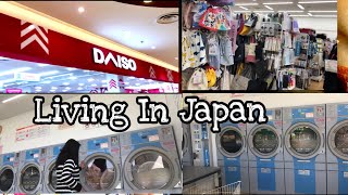 LIVING IN JAPAN  COIN LAUNDRY  DAISO  DIY  WEEKLY VLOG  Mommy Alia Japan Vlog [upl. by Ray]