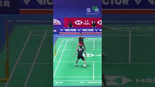 Longest rally 61 shots Kodai Naraoka vs Kunlavut Vitidsarn  China Open 2024 MS SF badminton [upl. by Eiralc516]