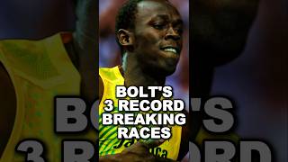 Usain Bolt 3 Record Breaking Races 100m 200m Jamaica Olympic World Championship [upl. by Mil354]