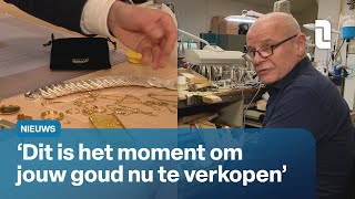 Goudprijs stijgt naar 70000 euro Nu het moment om te verkopen 🤑🧈  L1 Nieuws [upl. by Ahilam310]