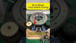 Drive Wheel Limit Switch Testingrobot chinafactory automobile [upl. by Yssim]