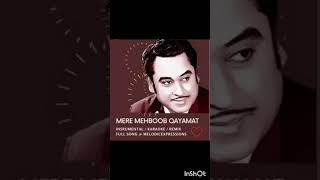 Mere Mehboob Qayamat Hogi  A Soulful Rendition bollywood kishorekumar [upl. by Costanza256]