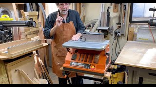 Ridgid Oscillating Edge BeltSpindle Sander One Year Review  S2E1 [upl. by Strohbehn]