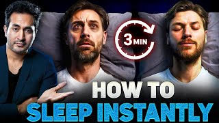 How to SLEEP INSTANTLY in 3 Minutes  The SCIENCE of Sleep Decoded [upl. by Ailat724]