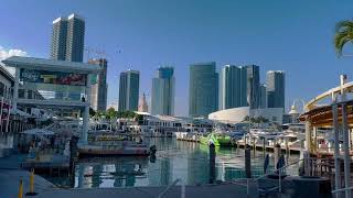 Bayfront park Miami Florida 🏖️ [upl. by Giddings]