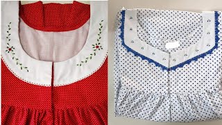 Latest nighty designs 2021  cotton nighties for women [upl. by Maurene232]