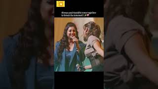 Chhaila song Sunidhi x Shreya 🩷 shreyaghoshal sunidhichauhan newsong melody music shorts joy [upl. by Araem]