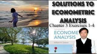 【Solutions to Econometric Analysis】Tutorial 1 Chapter 3 Least Squares Regression Exercises 14 [upl. by Dimitri792]