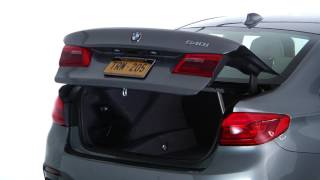 Open And Close The Trunk From The Inside  BMW HowTo [upl. by Arrec]