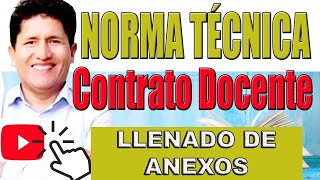 Llenado de ANEXOS Contrato DOCENTE [upl. by Isdnyl]