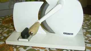 Test Funktionsprüfung JUPITER Allesschneider BrotschneiderFood Slicer [upl. by Sheree]