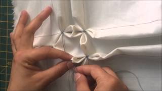 How To Do Canadian Smocking same pattern 4 techniques Part 2 of 4 By Rose [upl. by Sudhir738]