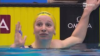 Mollie OCallaghan🇦🇺 WR🔥 15285 Womens 200m Freestyle FINAL World Swimming Championships2023 [upl. by Celik]