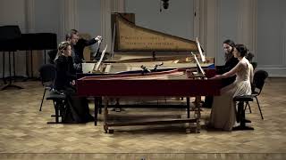 JS Bach Concerto for 4 harpsichords BWV 1065 [upl. by Elvah]