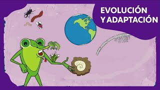 Evolución y adaptación  Planeta Darwin  Ciencias naturales [upl. by Airamas]