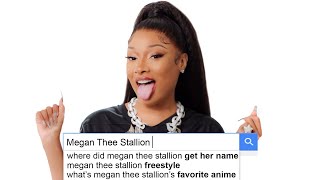 Megan Thee Stallion Answers The Webs Most Searched Questions  WIRED [upl. by Zoa]