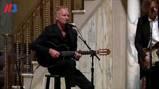 Sting performs at Ethel Kennedys memorial service [upl. by Gunter]