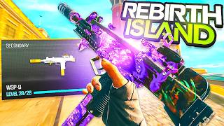 new META UZI LOADOUT on REBIRTH ISLAND 👑 Best WSP9 Class Setup [upl. by Ahsyekat]