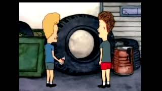 BampB ytp  Beavis and Butthead Find Tire [upl. by Stanfield]