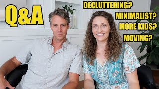 Decluttering Minimalism Moving QampA With My Husband [upl. by Syck]