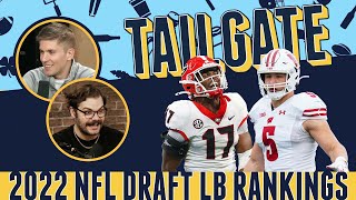 2022 NFL Draft Linebacker Rankings amp Tiers Fun to Read Save Your Likes Power Ranks  PFF Tailgate [upl. by Eadwine]