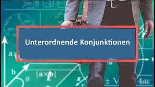 Unterordnende Konjunktionen [upl. by Ahsinnor]