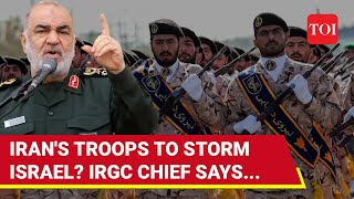 IRGC Chief Threatens To Send Iranian Troops To Israel  Dont Rely On US THAAD It Cant Save You [upl. by Delila975]