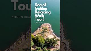 𝗔𝗺𝗻𝘂𝗻 𝗕𝗲𝗮𝗰𝗵 𝗥𝗲𝗹𝗮𝘅𝗶𝗻𝗴 𝗪𝗮𝗹𝗸 𝗧𝗼𝘂𝗿  Full Video in Description relax travel walk sea israel [upl. by Herby]