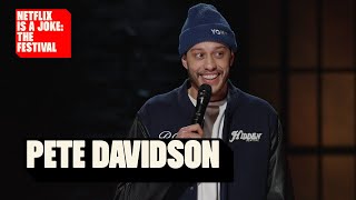 Pete Davidson on Kanye West  Netflix Is A Joke The Festival [upl. by Ailenroc]