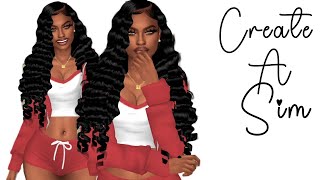 SIMS 4 CAS  CC LINKS ⏐🌺 Brionna Winston 🌺 Create a Sim [upl. by Ebag]