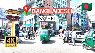 Bangladeshi 4K Walking Tour Sylhet City 2024  Zindabazar Sylhet City 4k Walking Tour 2024 [upl. by Ailema]