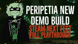 Peripetia New Demo Complete Playthrough Polish Deus Ex Machina meets Serial Experiments Lain [upl. by Ardnekan368]