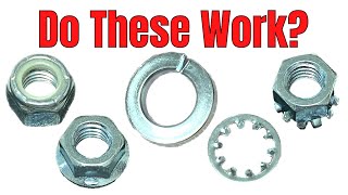 Lock Washer amp Lock Nut Vibration Test [upl. by Rogers]