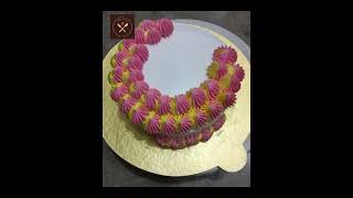 6b nozzle designcaketrendingyoutubeviralvideoshorthomemade cakedecoration [upl. by Kerril892]