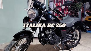 RC 250 ITALIKA 2024 CHOPPER LA RECOMIENDO  ✅Opinion [upl. by Ykcub]