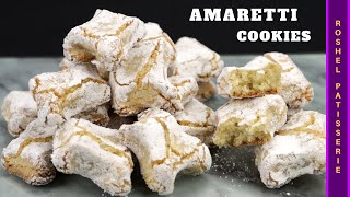 Amaretti Cookies  Almond Cookies  Gluten free  Kosher Pastry Chef [upl. by Tigdirb552]