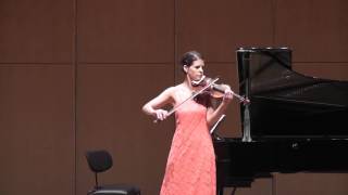 Iris Szeghy Ciaccona für Violine solo Simone Zgraggen Violine [upl. by Daggna]