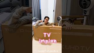 AKHIRNYA BELI TV IMPIAN 😭☝🏻 [upl. by Ennirok320]