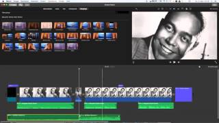 3 iMovie Audiospuren bearbeiten [upl. by Zoi]